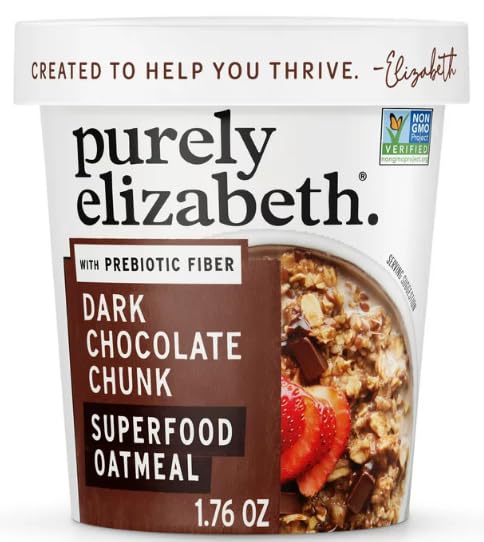 Organic Chocolate Instant Oatmeal Cups – 12 Pack