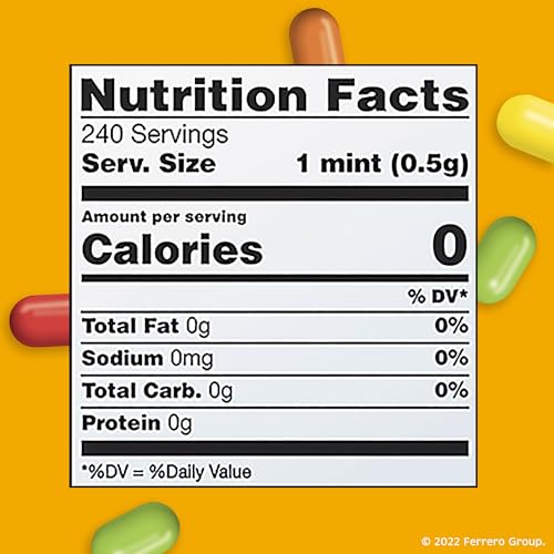 Fruit Flavored Mints – 200 Pieces, 4 Pack