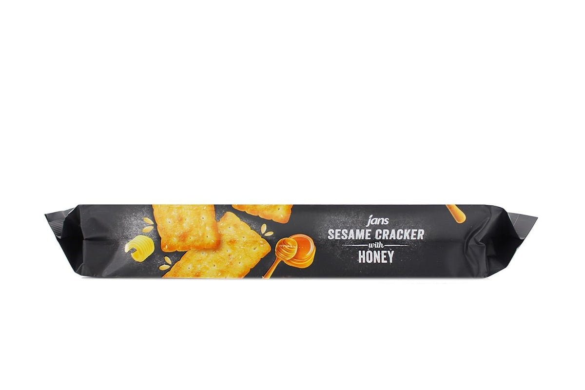 Jans Sesame Cracker with Honey 5.64 oz (Pack of 8)