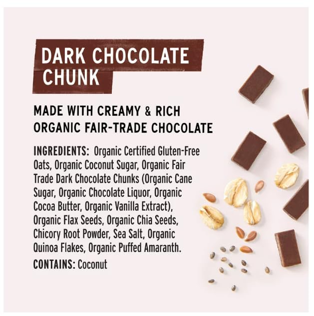 Organic Chocolate Instant Oatmeal Cups – 12 Pack