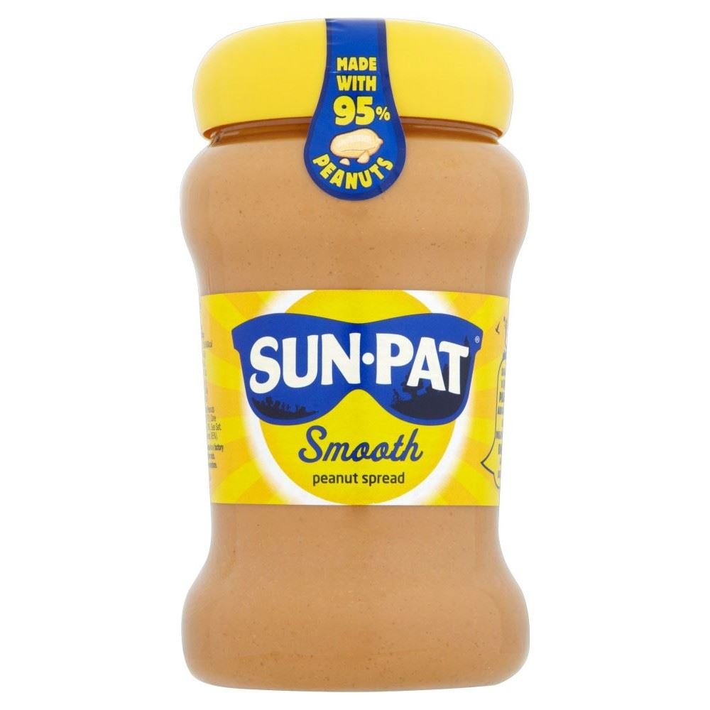 Sun-Pat Peanut Butter Smooth (454g) - Pack of 6