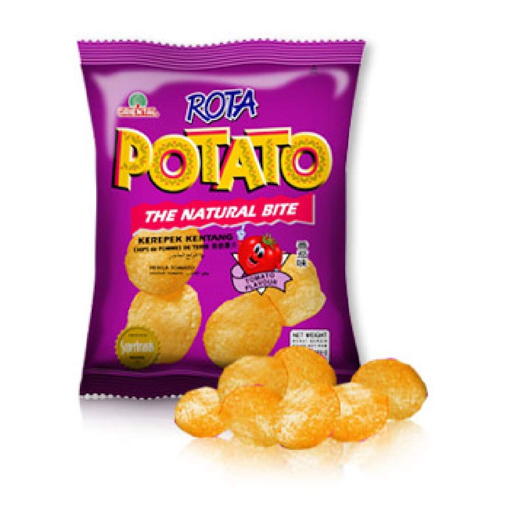 Oriental Rota Potato Chips 70g (Tomato Flavour, 30 Packs)