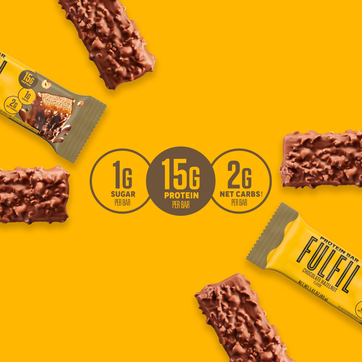 Fulfil 15g Protein Bars