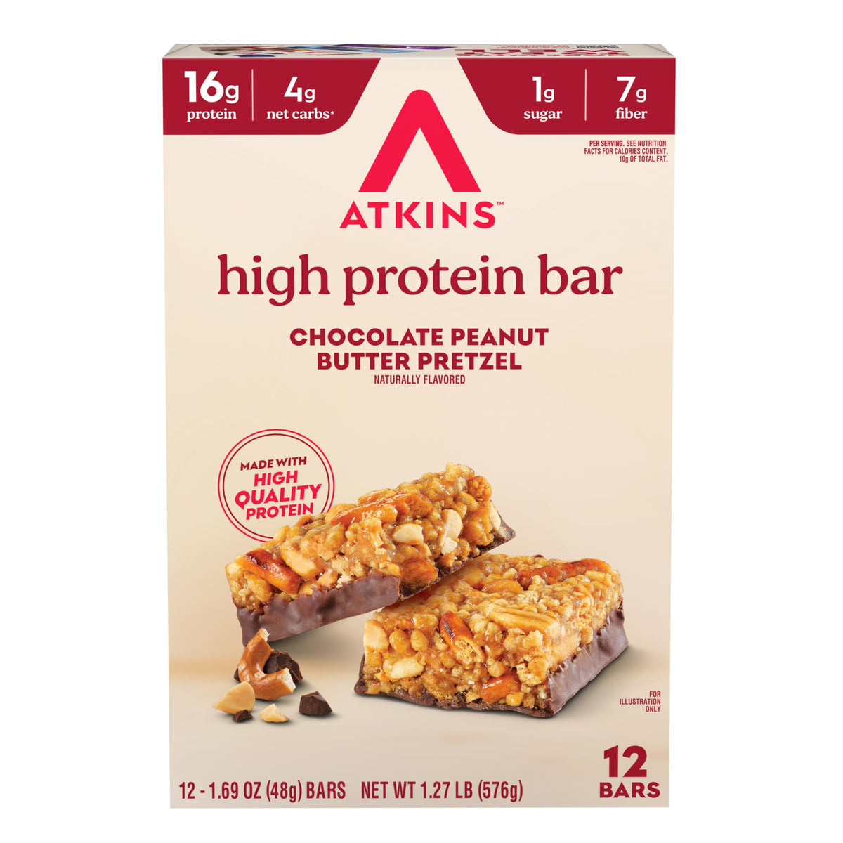 Atkins Meal Bars, 12 Count