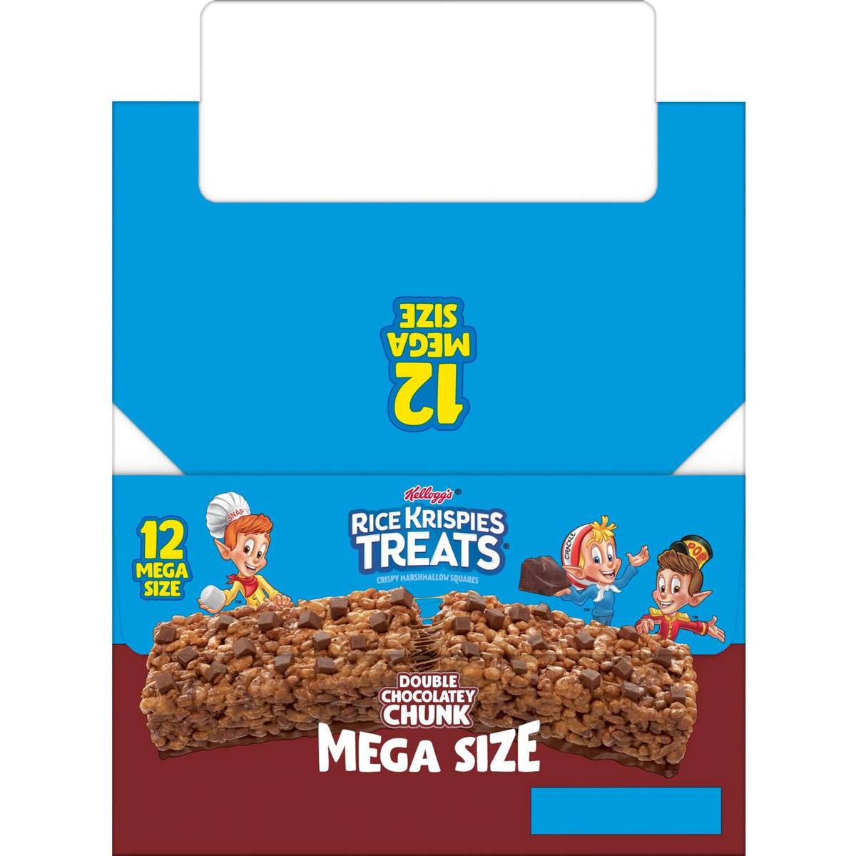 Double Chocolate Marshmallow Crispy Rice Bars – 12 Count, 6 Pack