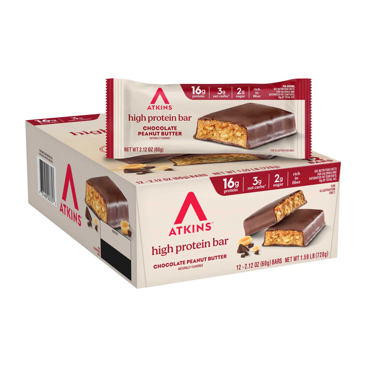 Atkins Meal Bars, 12 Count
