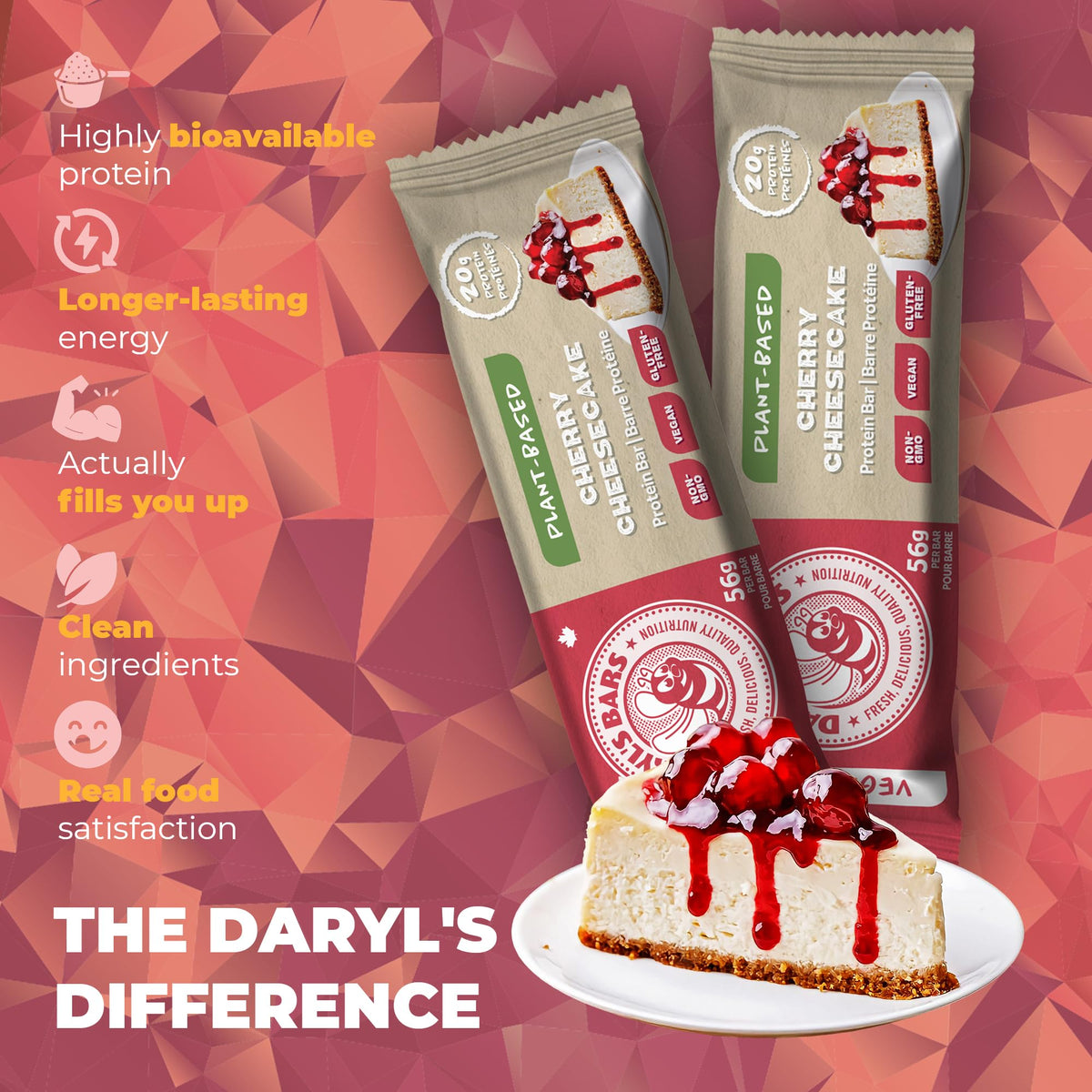 Vegan Protein Bars – Gluten-Free Meal Replacement