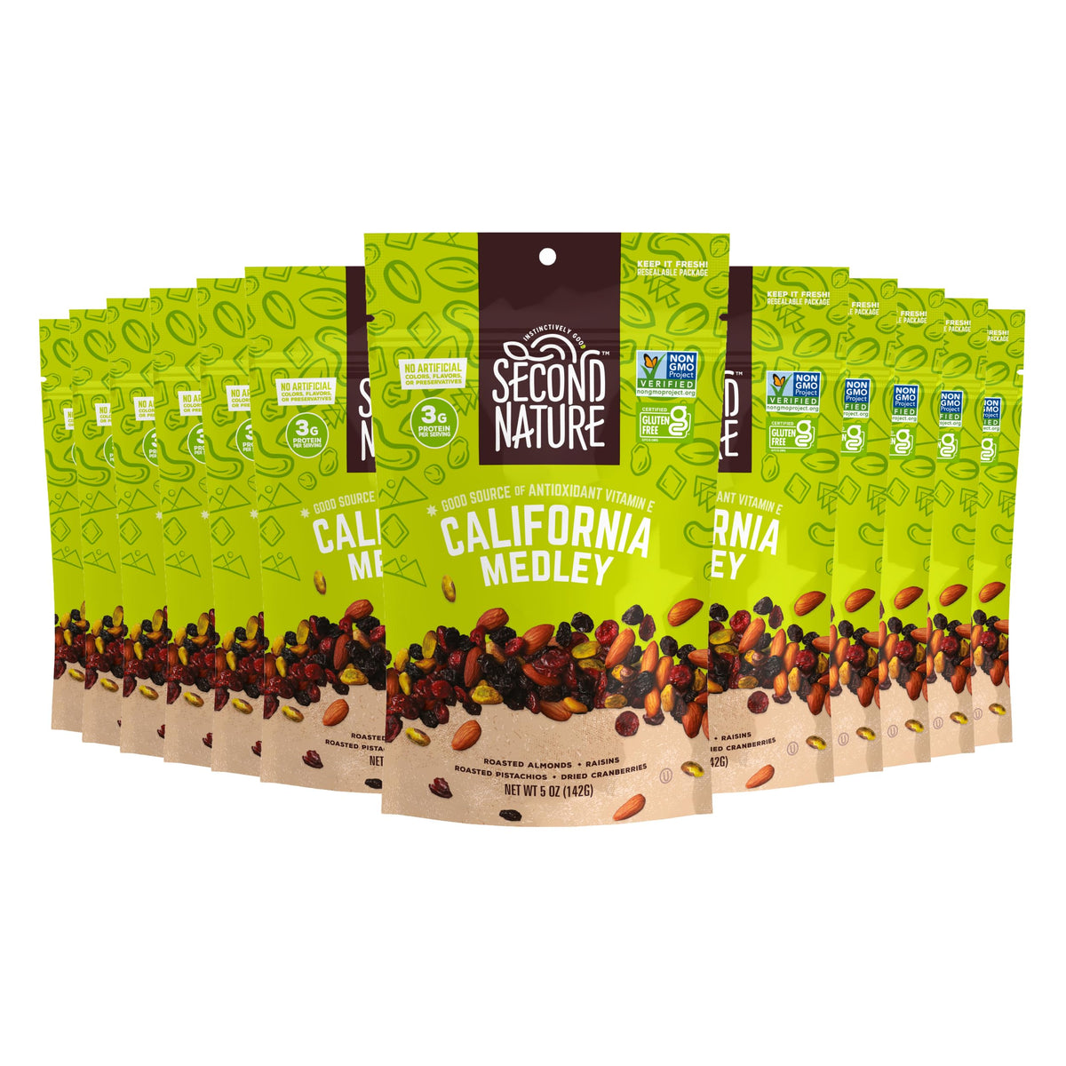 Second Nature Trail Mix Reasealable Pouch