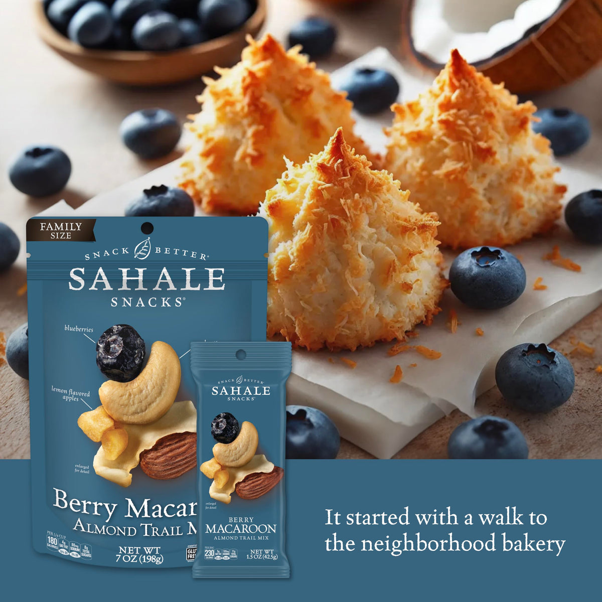 Berry Coconut Almond Trail Mix – 1.5 oz, 18 Pack
