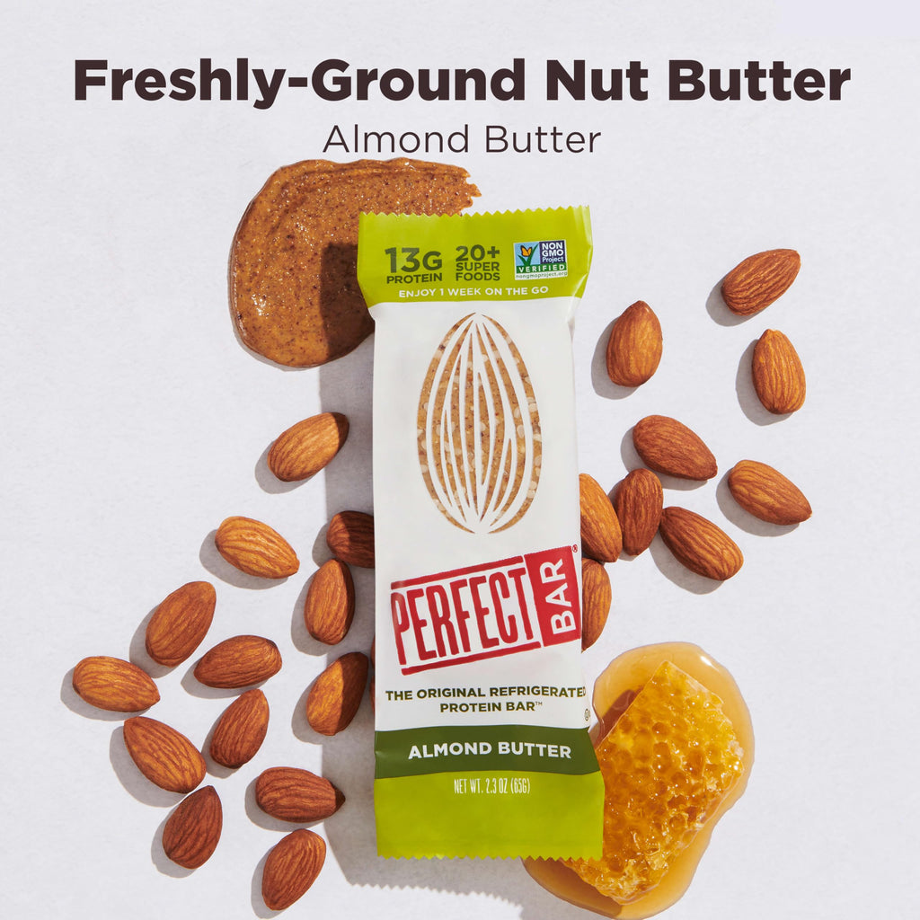 Almond Butter Protein Bars – 2.5 oz, 8 Pack