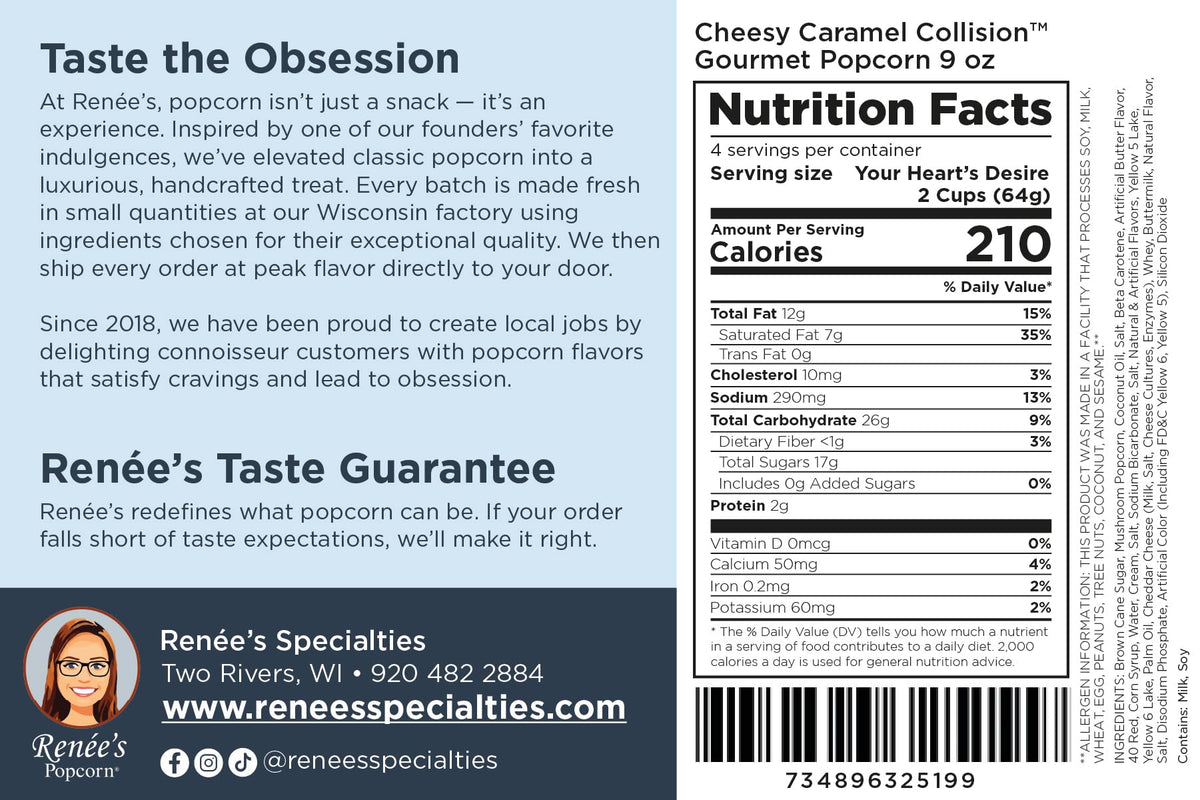 Renée’s Caramel Collision™ Gourmet Popcorn – Parent