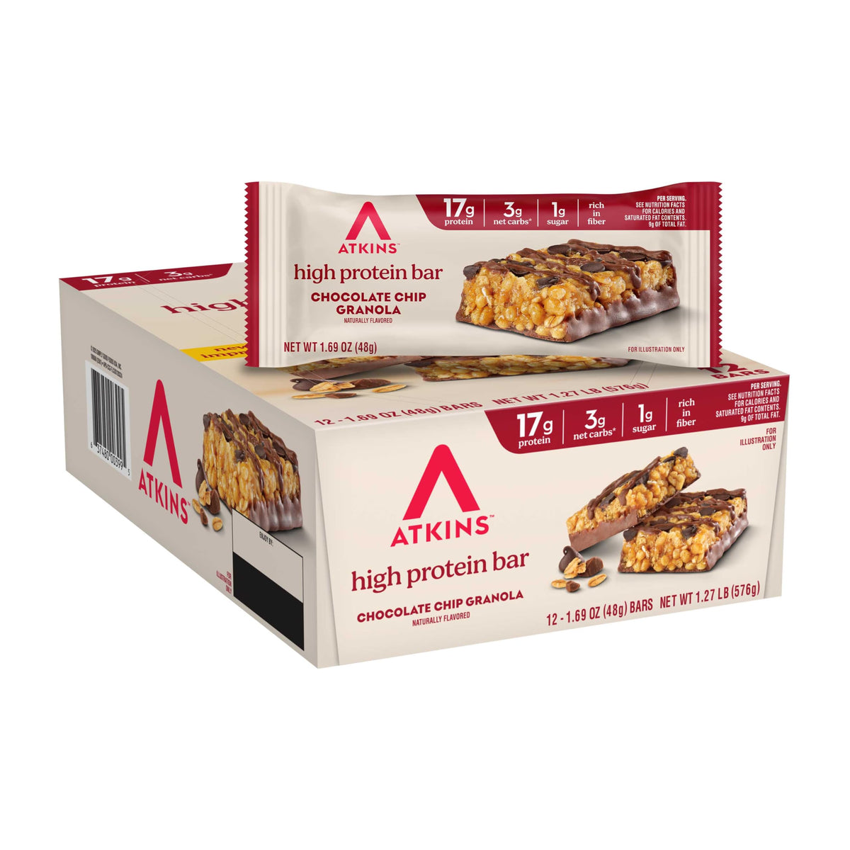 Atkins Meal Bars, 12 Count