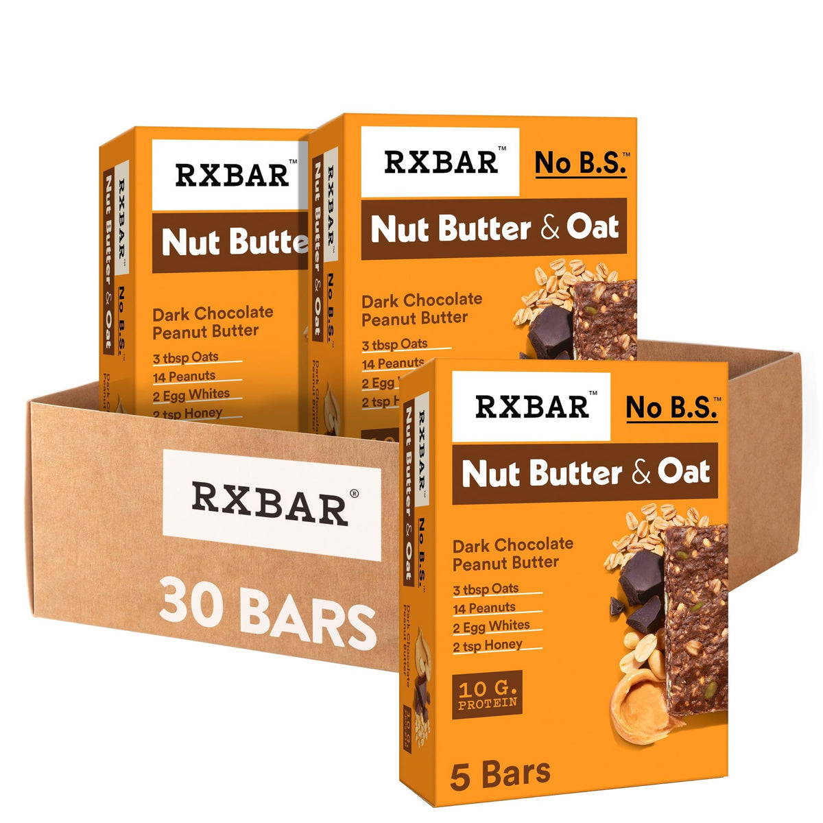 Nut Butter and Oat Protein Bars, Protein Snacks