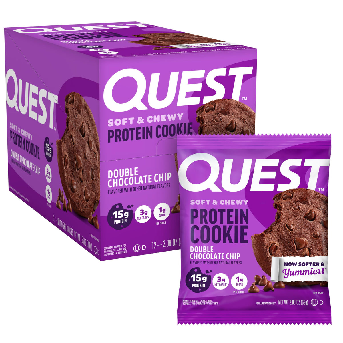Quest Nutrition Protein Cookie, Chocolate Chip