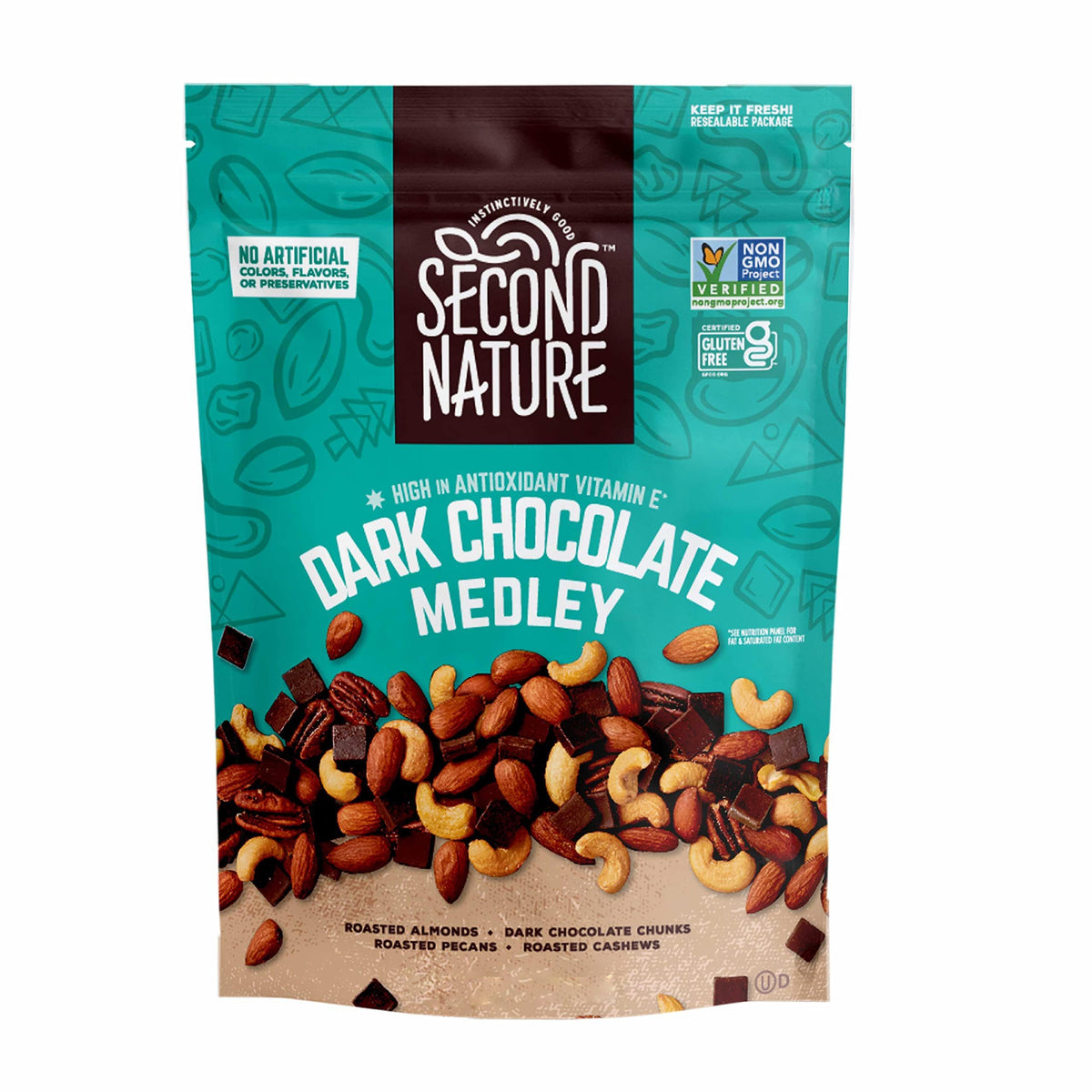 Second Nature Trail Mix Reasealable Pouch