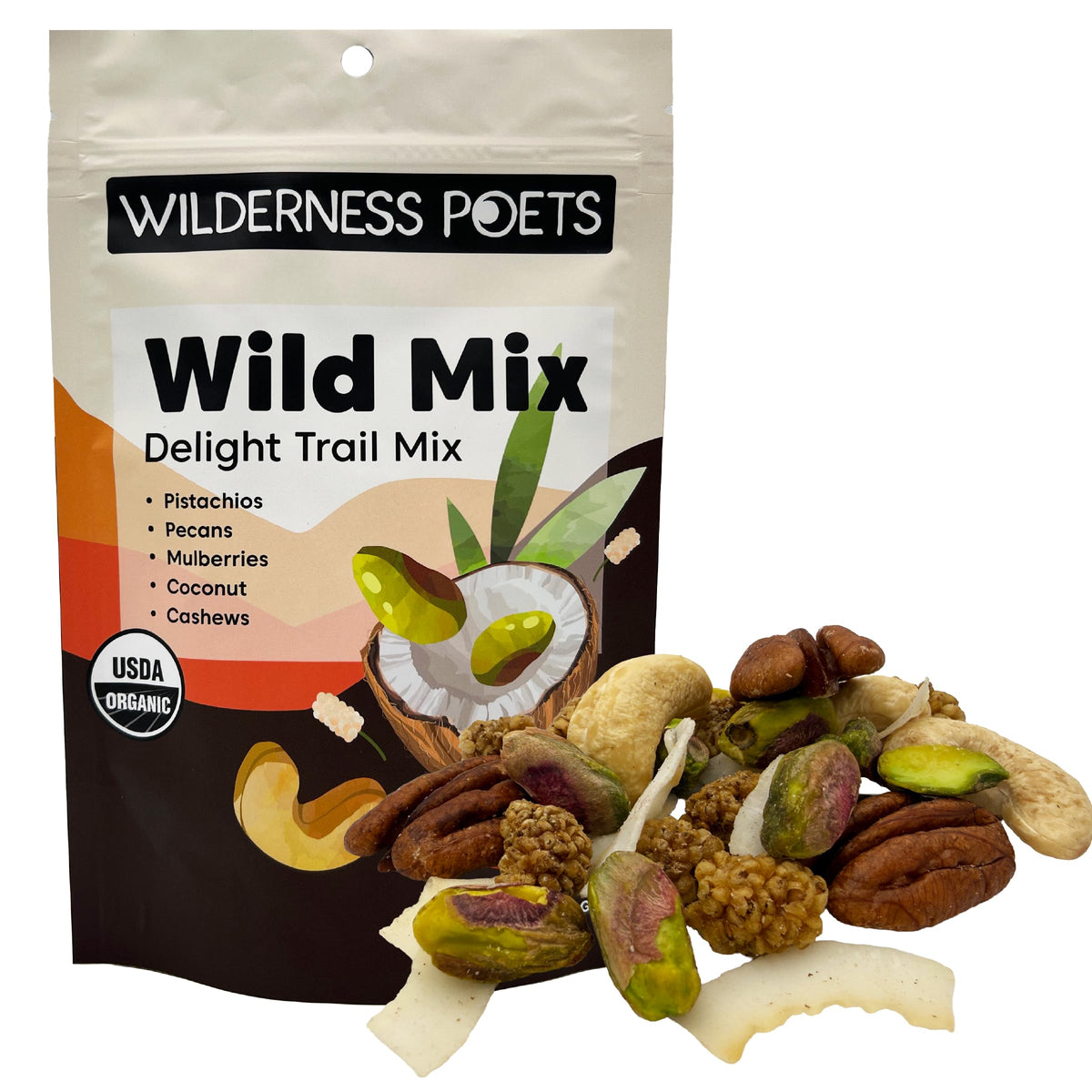 Organic Raw Nut & Fruit Trail Mix