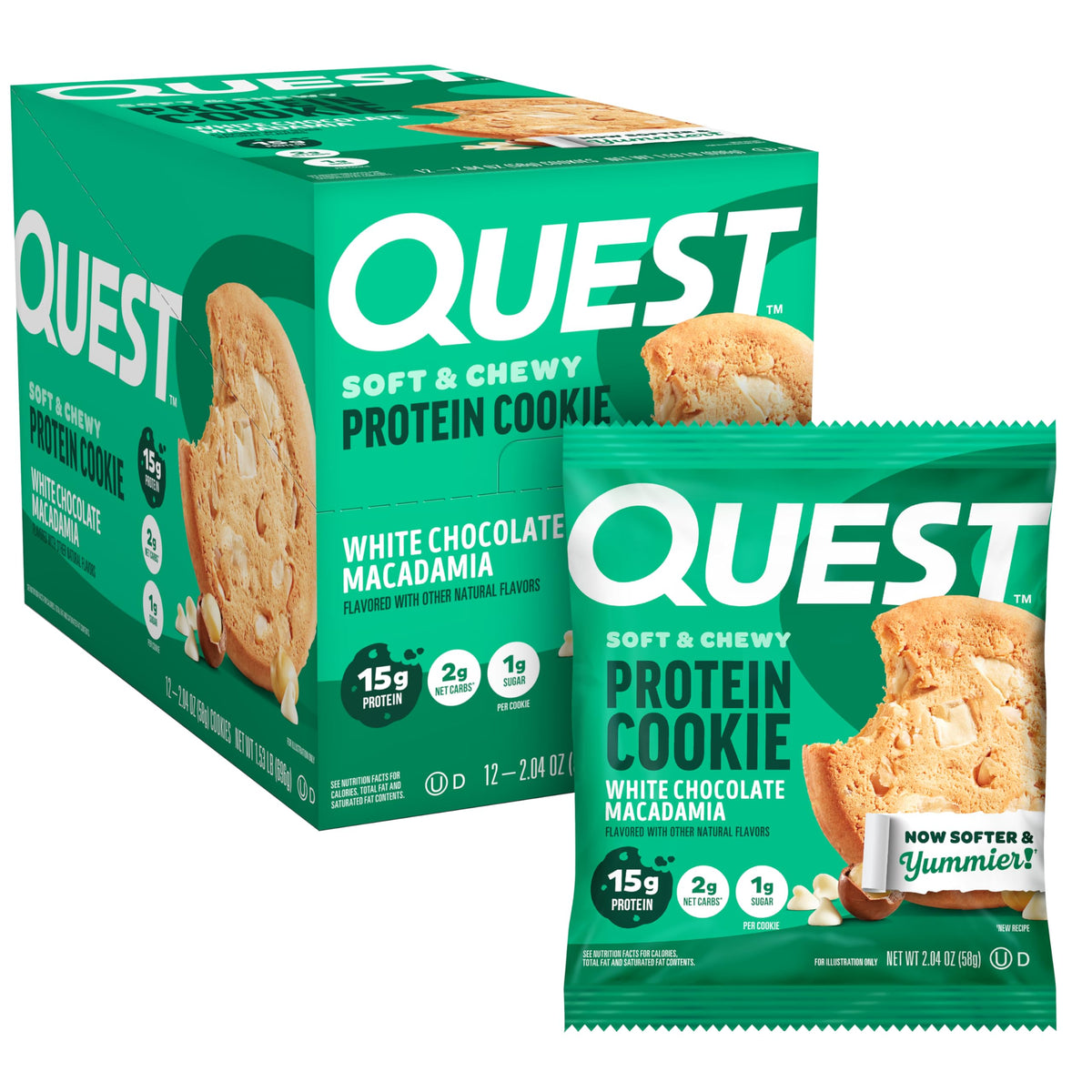 Quest Nutrition Protein Cookie, Chocolate Chip