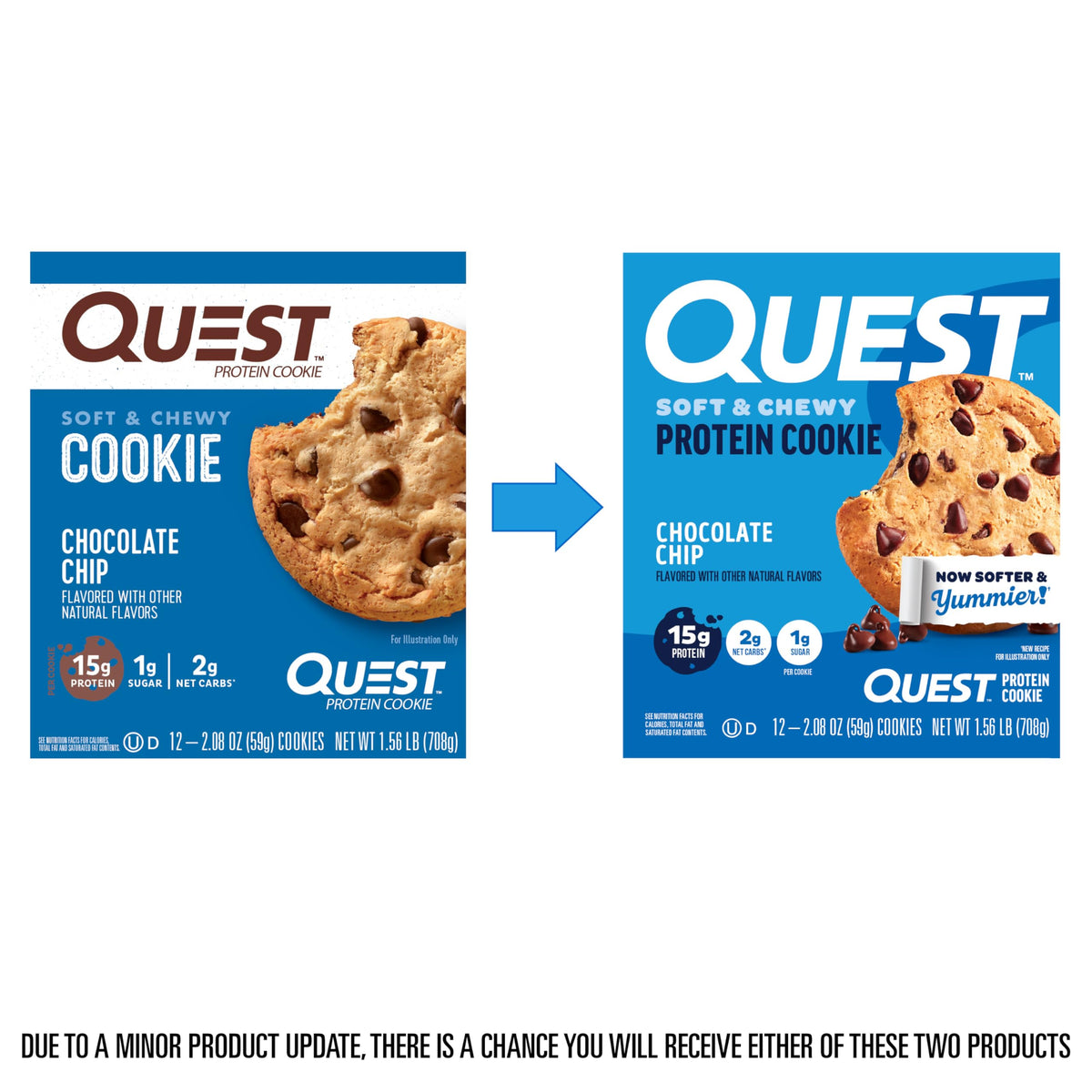 Quest Nutrition Protein Cookie, Chocolate Chip