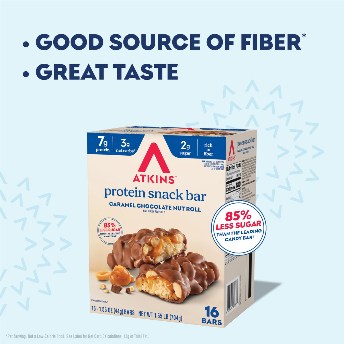 Atkins Snack Bar, 16 Count