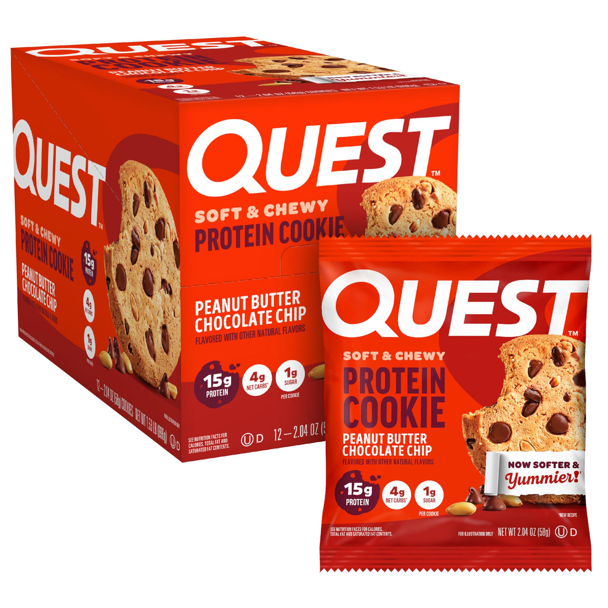 Quest Nutrition Protein Cookie, Chocolate Chip