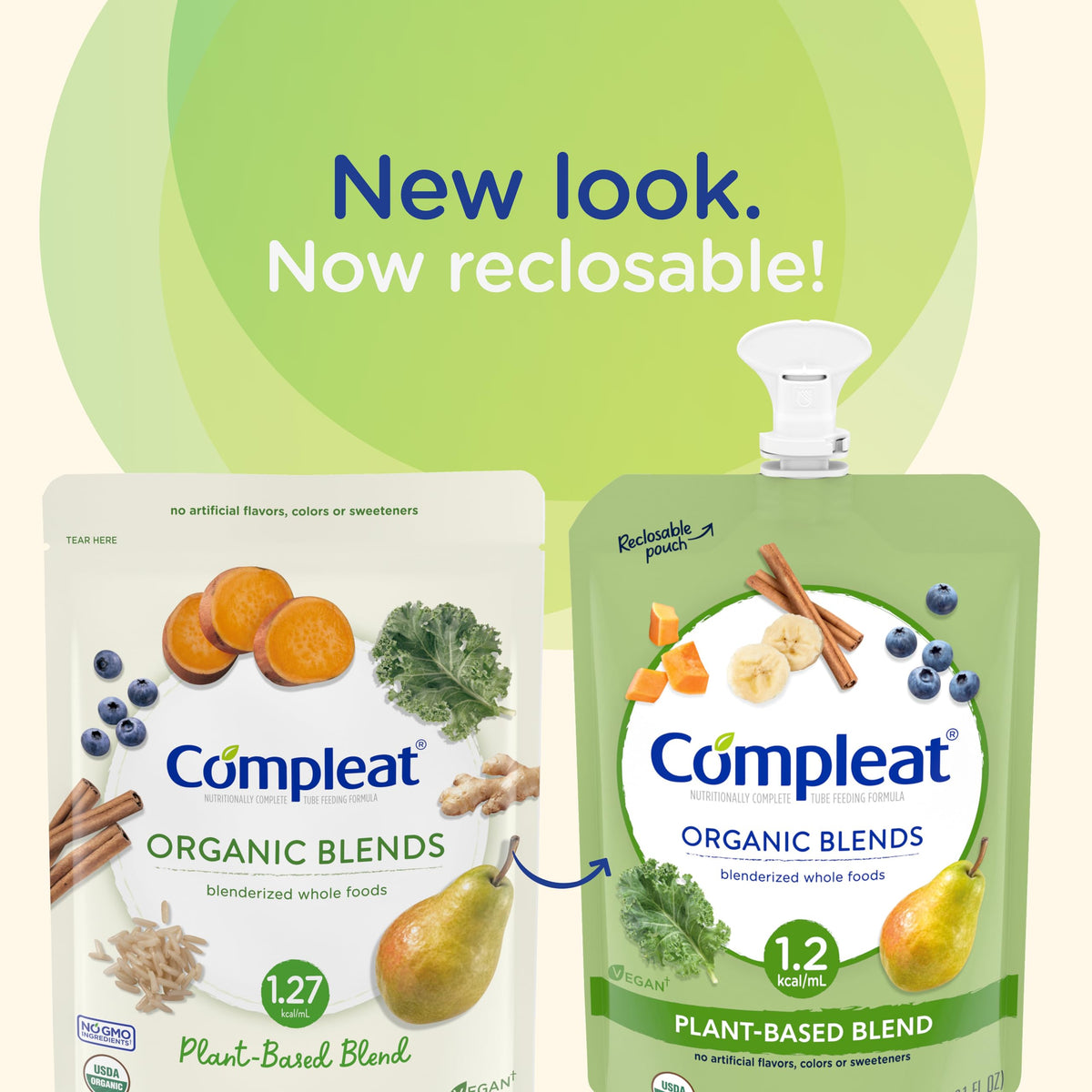 Compleat Organic Blends, Plant Based, 10.1 Fl Oz, 24 Pack