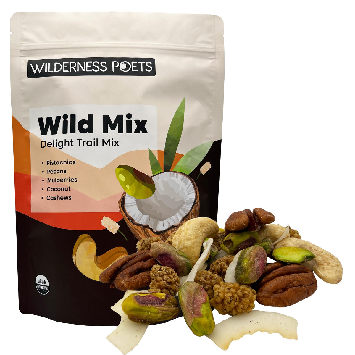 Organic Raw Nut & Fruit Trail Mix