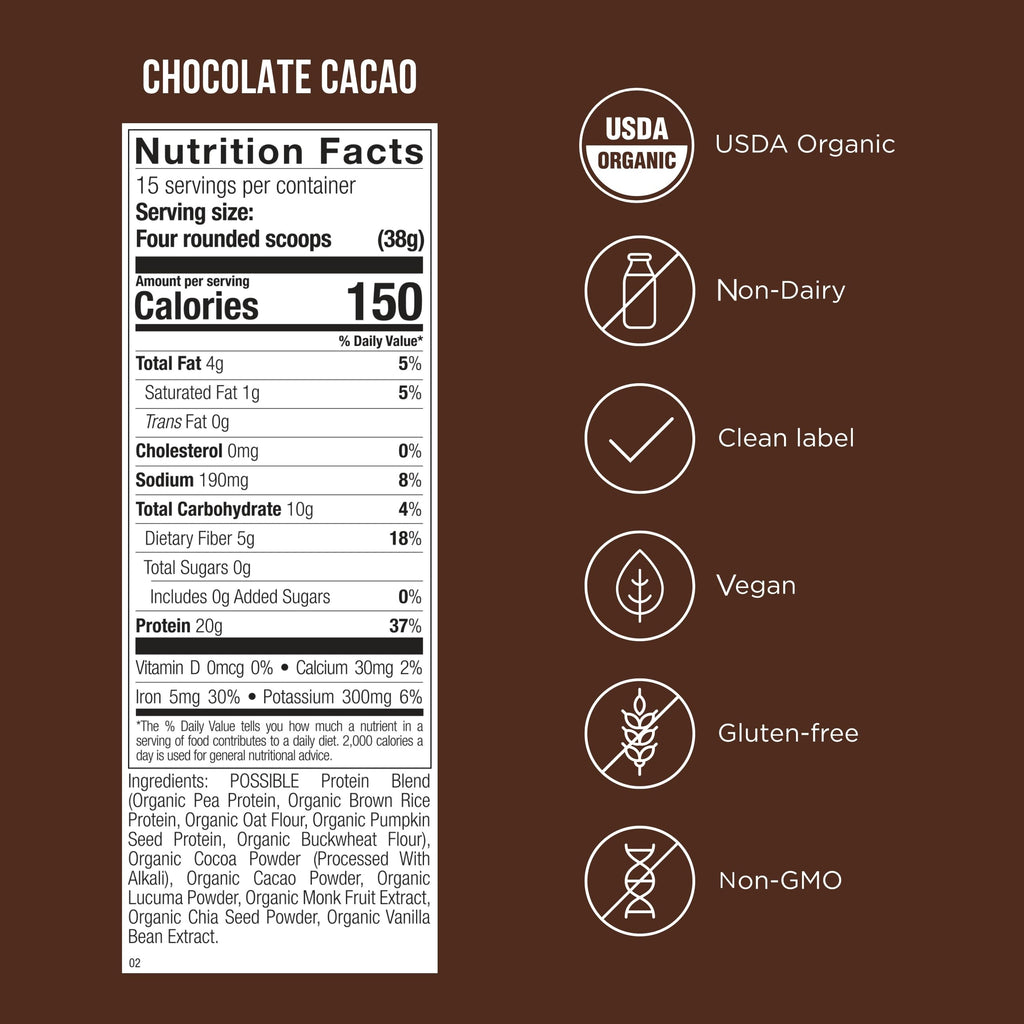 POSSIBLE Snack Bar & Chocolate Protein Powder 15-Day