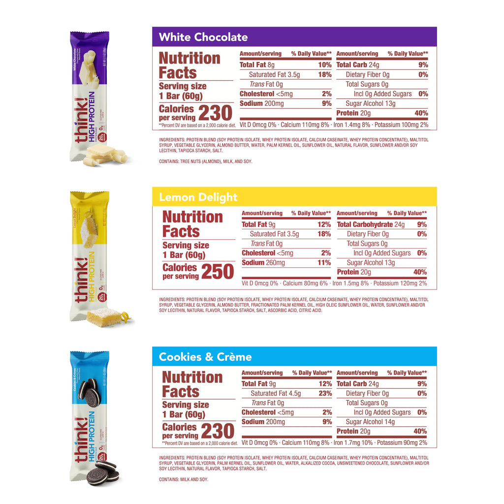 think! High Protein Bars