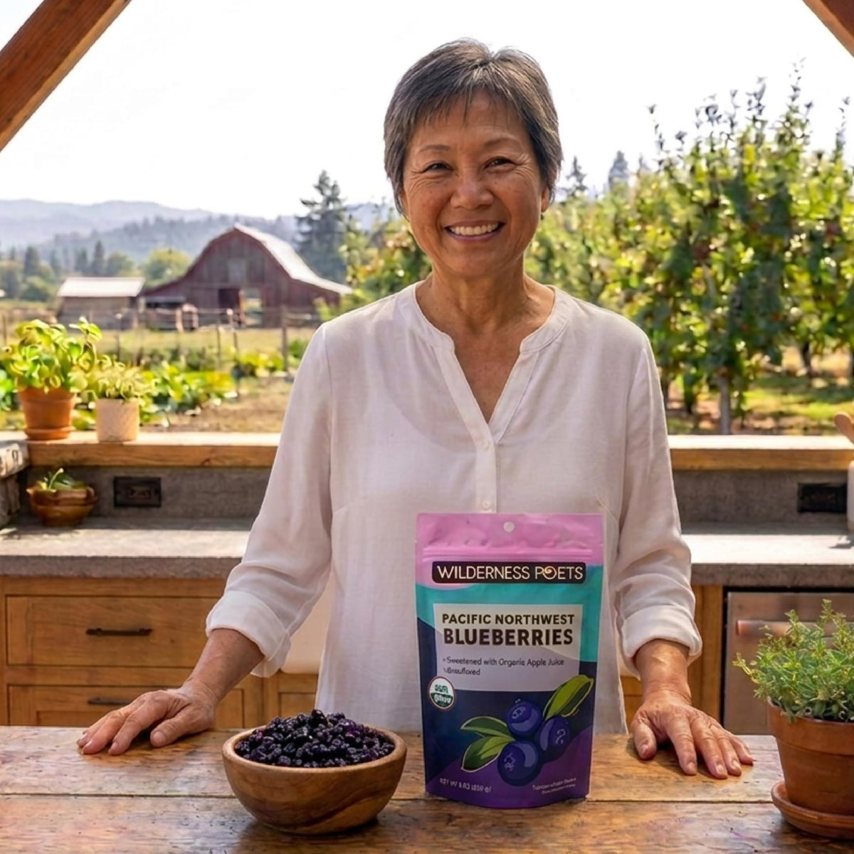 Organic Whole Dried Blueberries