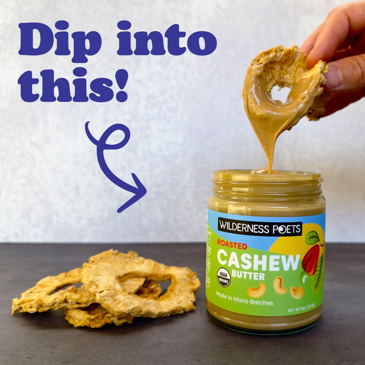 Organic Unsweetened Dried Pineapple Rings