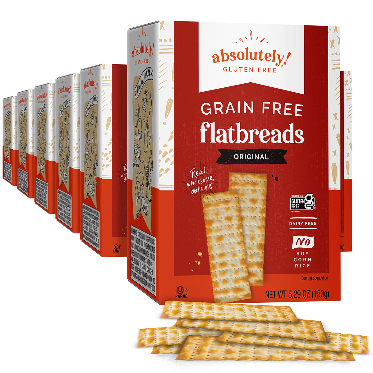 Absolutely Gluten Free Flatbread, 5.29-Ounce