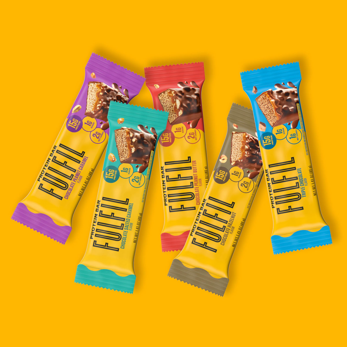Fulfil 15g Protein Bars