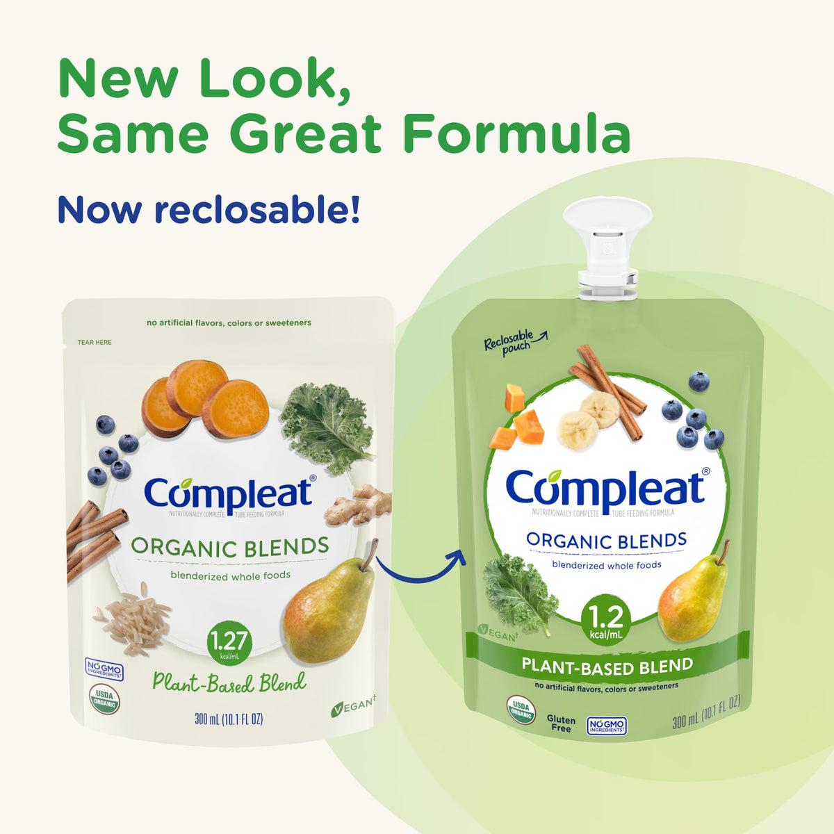Compleat Organic Blends, Plant Based, 10.1 Fl Oz, 24 Pack