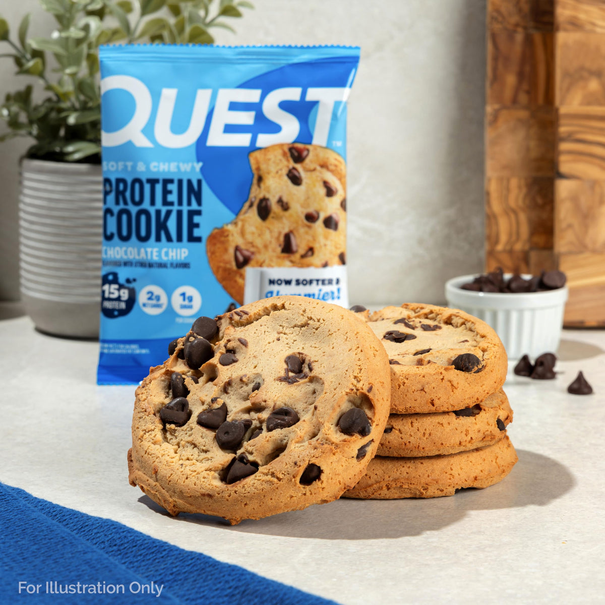 Quest Nutrition Protein Cookie, Chocolate Chip