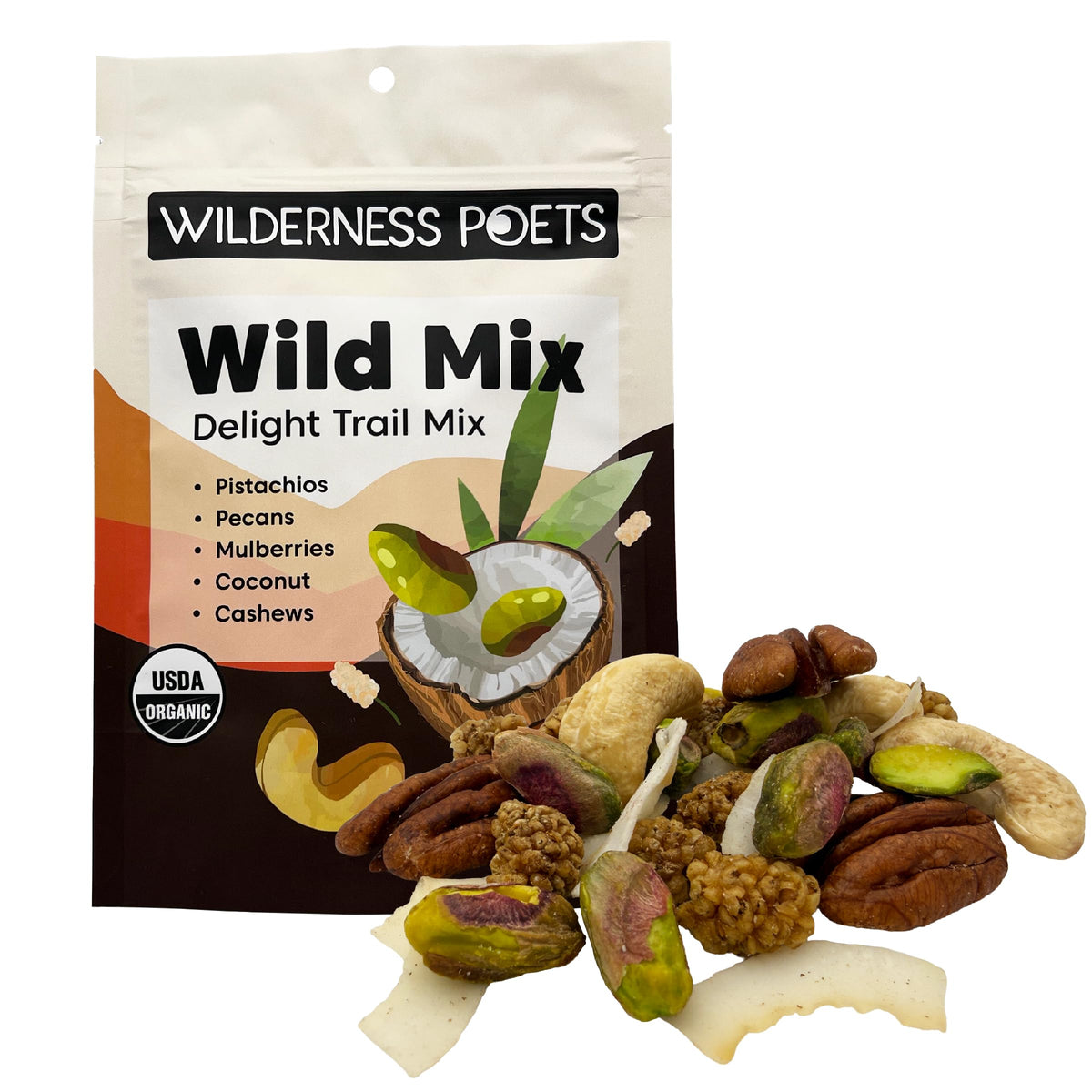 Organic Raw Nut & Fruit Trail Mix