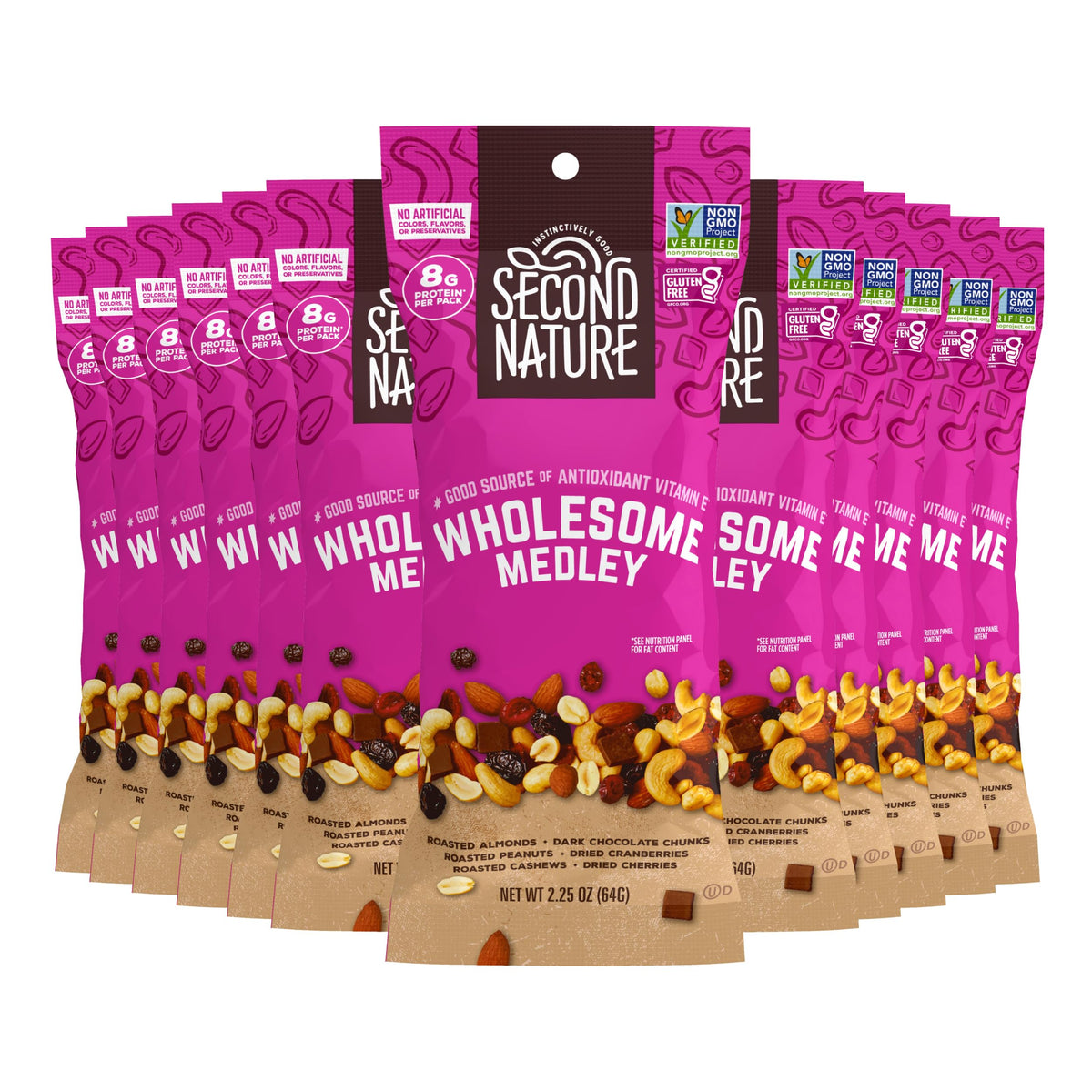 Second Nature Trail Mix Reasealable Pouch