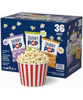 Popcorn Variety Pack – Original, White Cheddar & Kettle Corn, 36 Pack