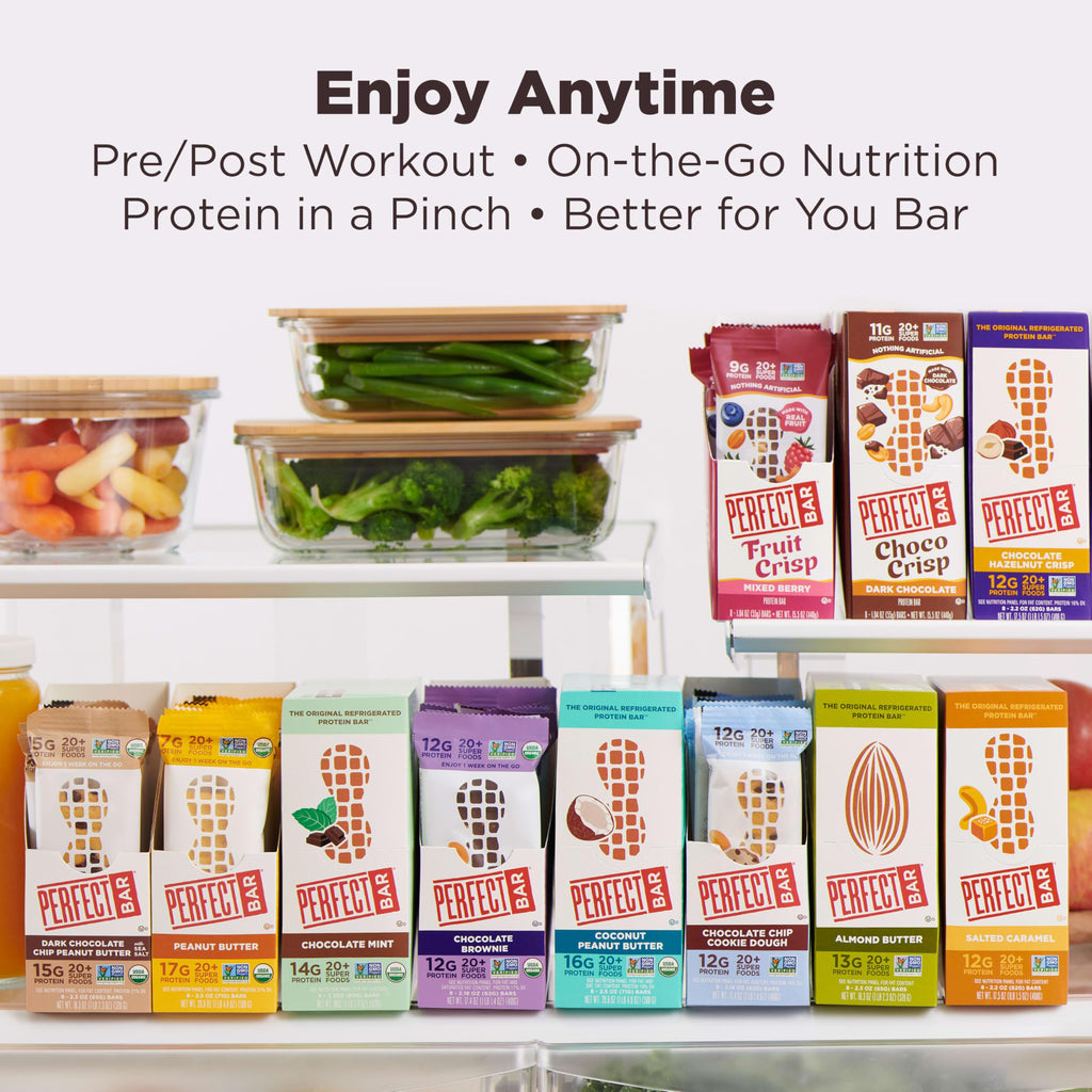 Almond Butter Protein Bars – 2.5 oz, 8 Pack