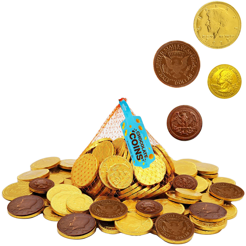 Hanukkah Milk Chocolate Coins – Approx. 70 Pieces