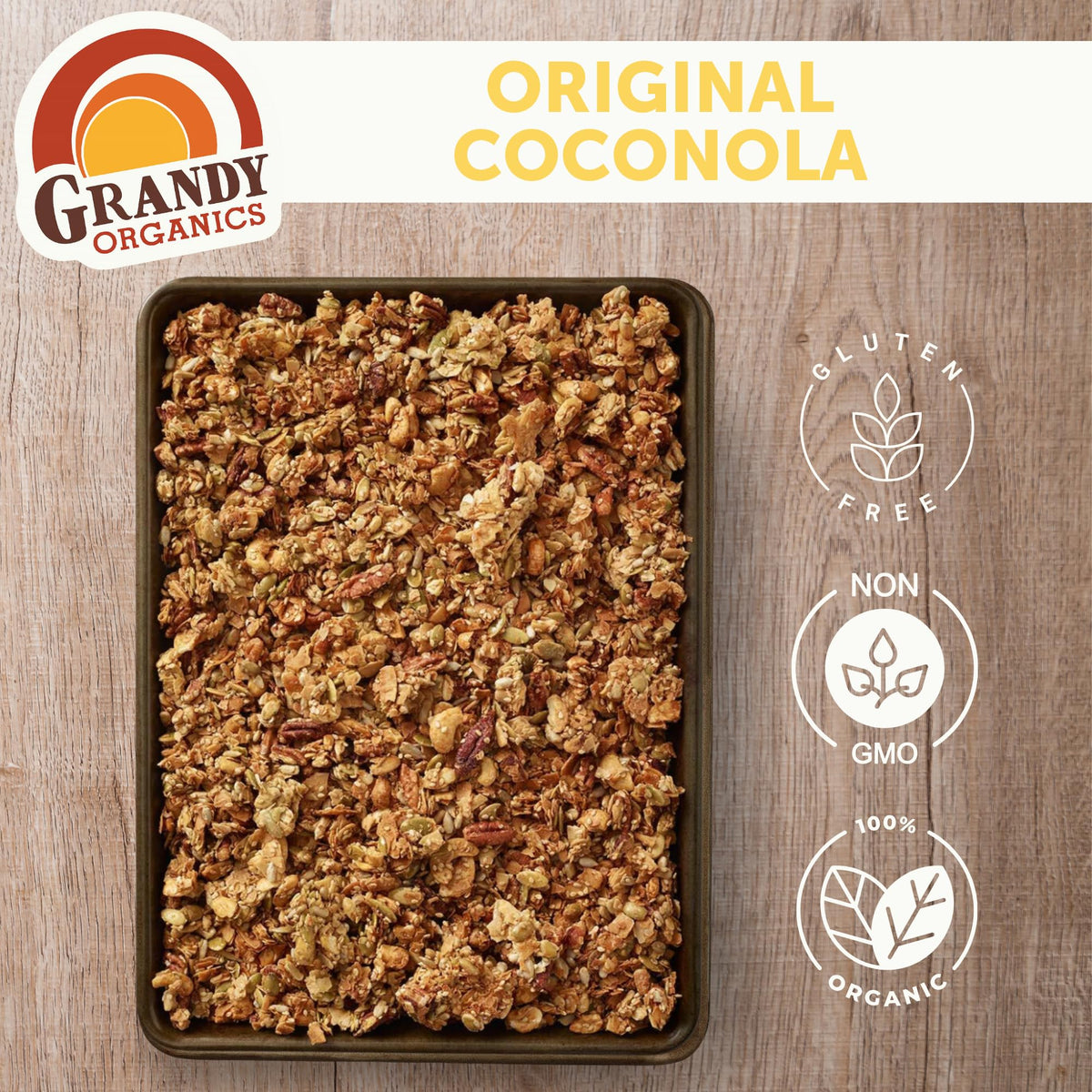 Organic Grain-Free Coconut Granola